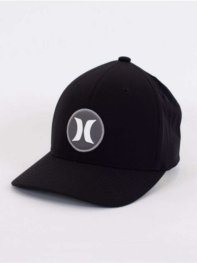 Hurley Headquarters Icon Snapback Hat | BLACK (010)