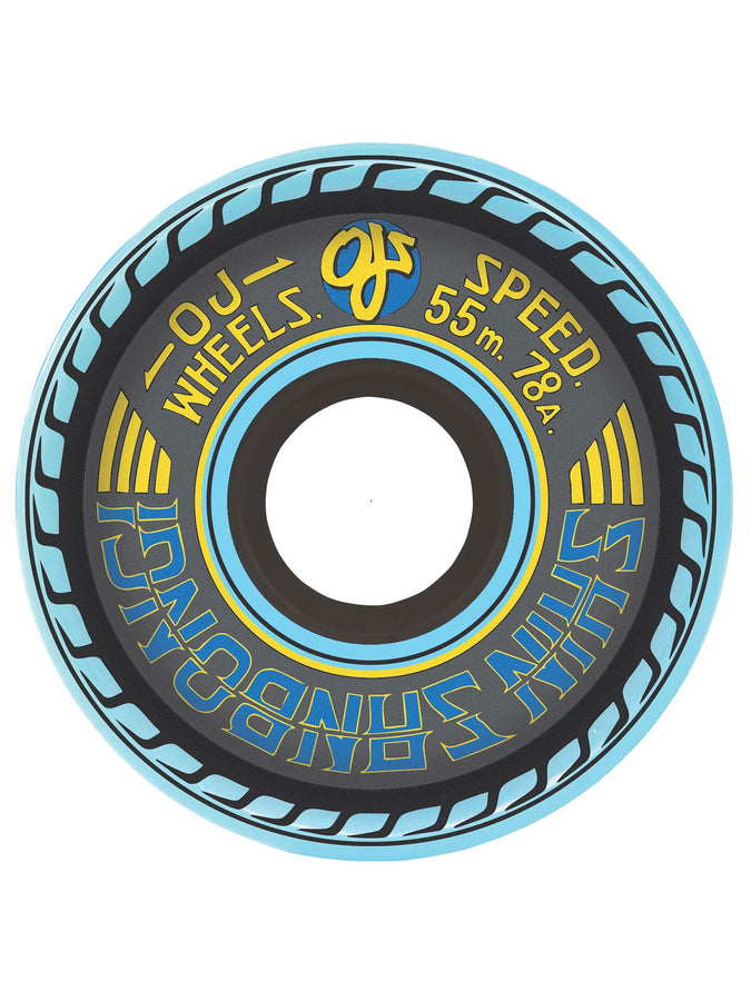 Oj's Shin Sanbongi Mini Super Juice Blue Skateboard Wheels | BLUE