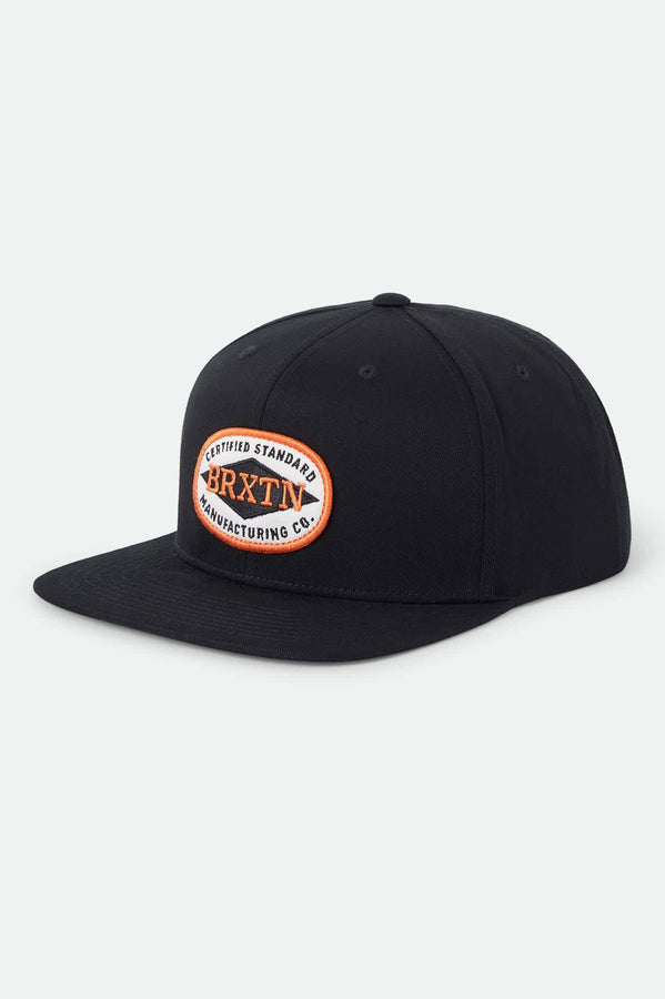 Brixton Meyers Snapback Hat | BLACK