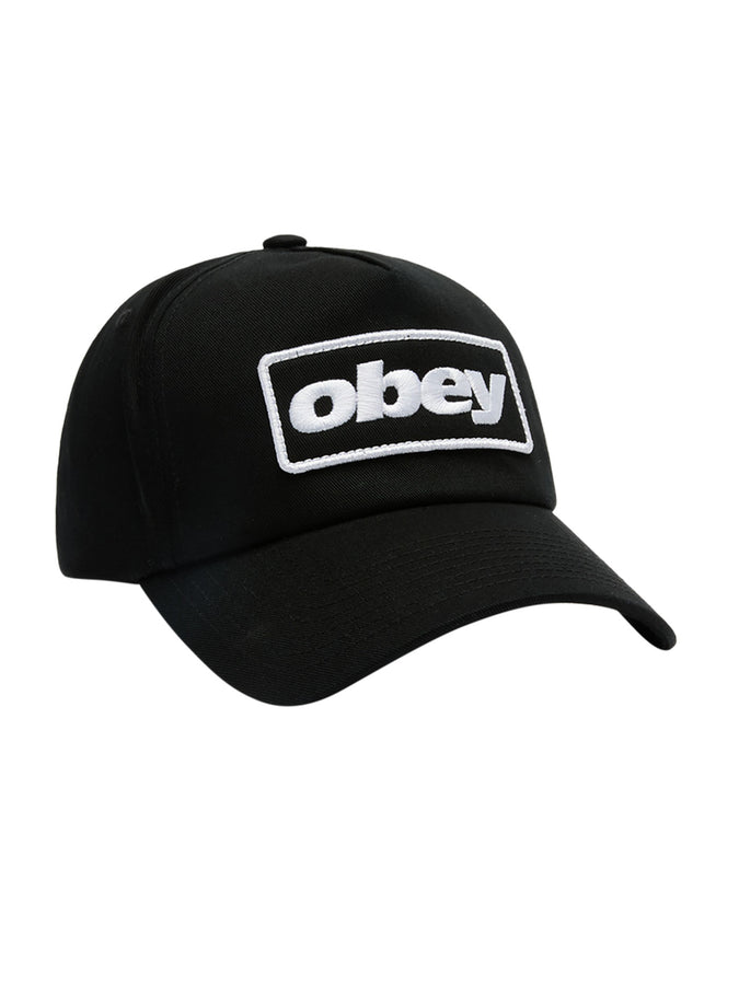 Obey Ranch 5 Panel Snapback Hat | BLACK (BLK)