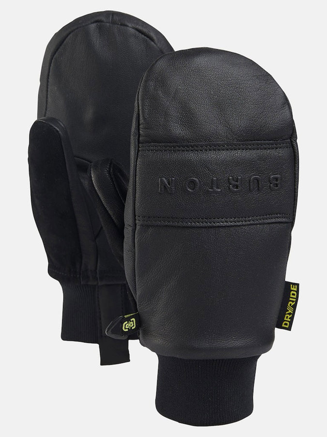 Burton Treeline Leather Mitts | TRUE BLACK (A04)
