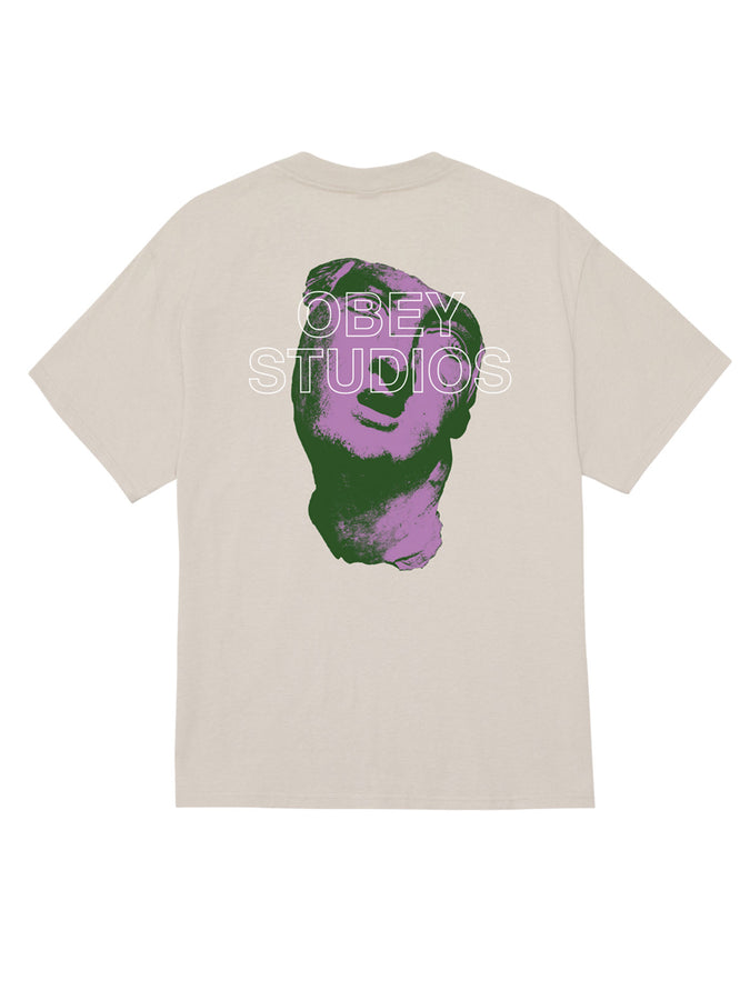 Obey Studios Statue T-Shirt Holiday 2025 | CREAM (CRM)
