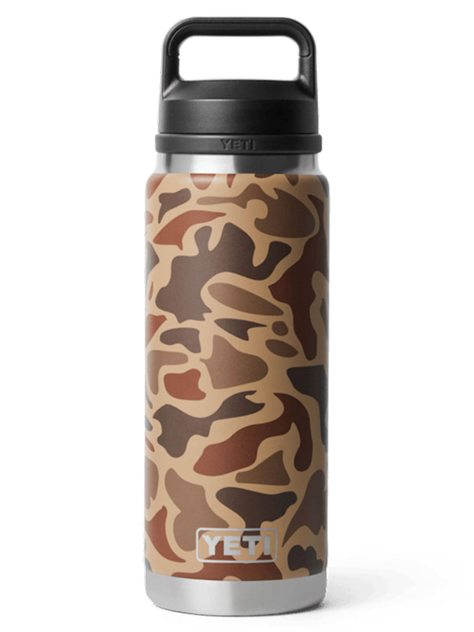 Yeti Rambler Chug Cap Marsh Camo 26oz Bottle | WETLANDS CAMO