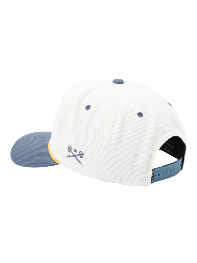 Corral Snapback Hat | OFF WHITE/BLUE