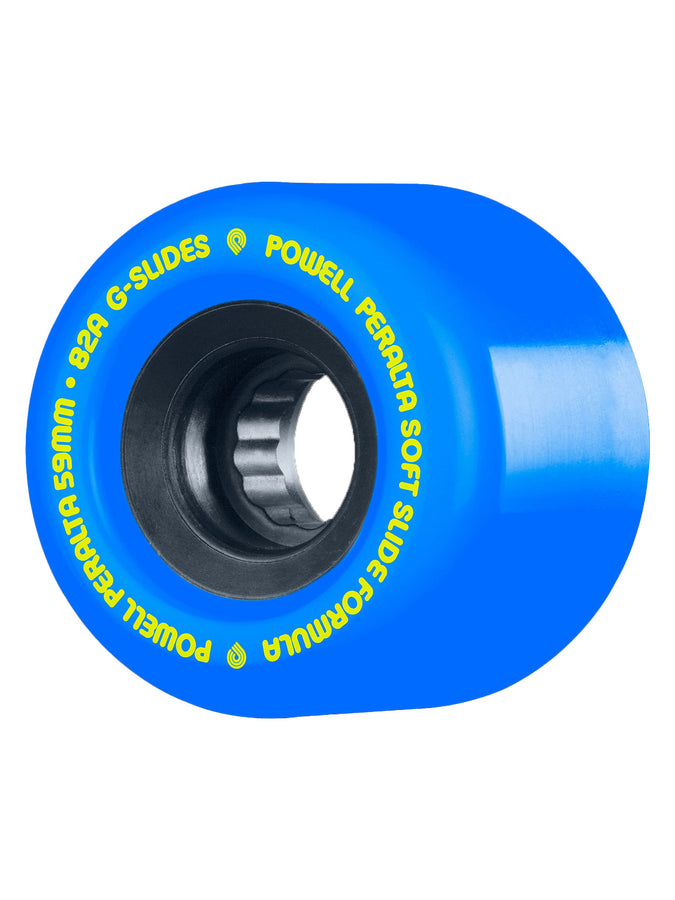 Powell G-Slides Blue 82A Skateboard Wheels | BLUE