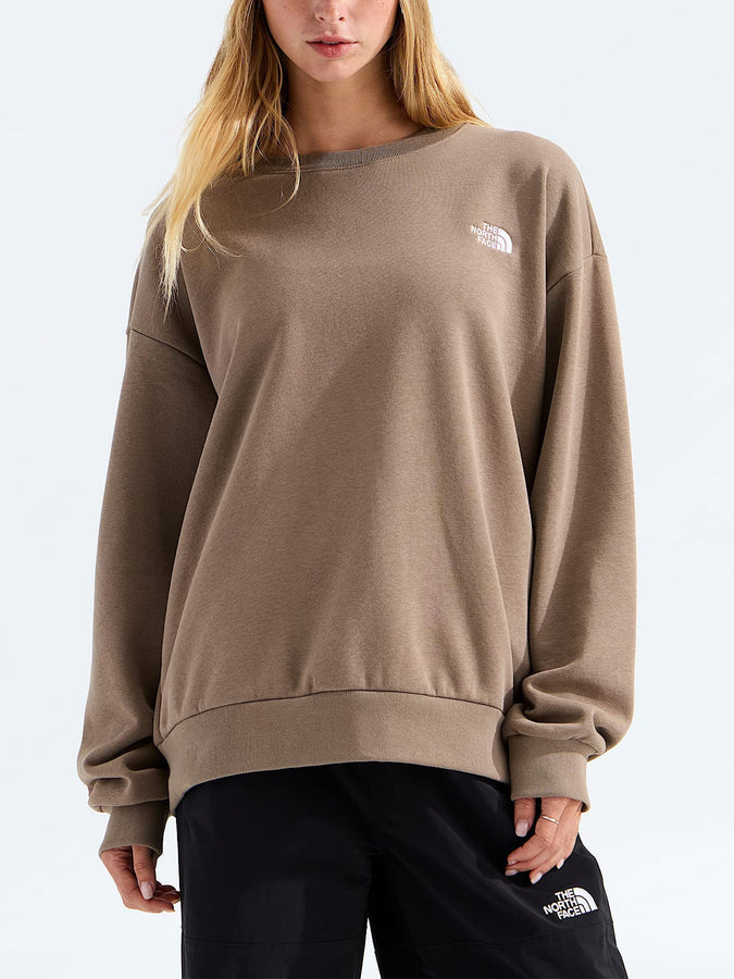 TNF Evolution Simple Dome Oversize Crewneck Sweatshirt 2026 | GARNET (2H9)