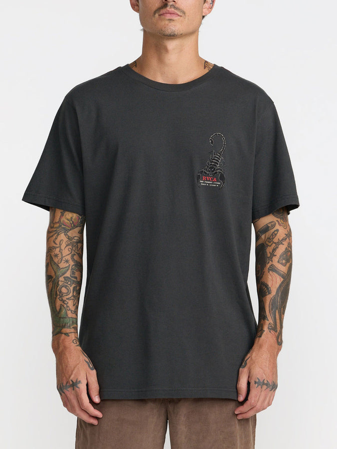 Rvca Scorpo T-Shirt Fall 2026 | PIRATE BLACK (PTK)