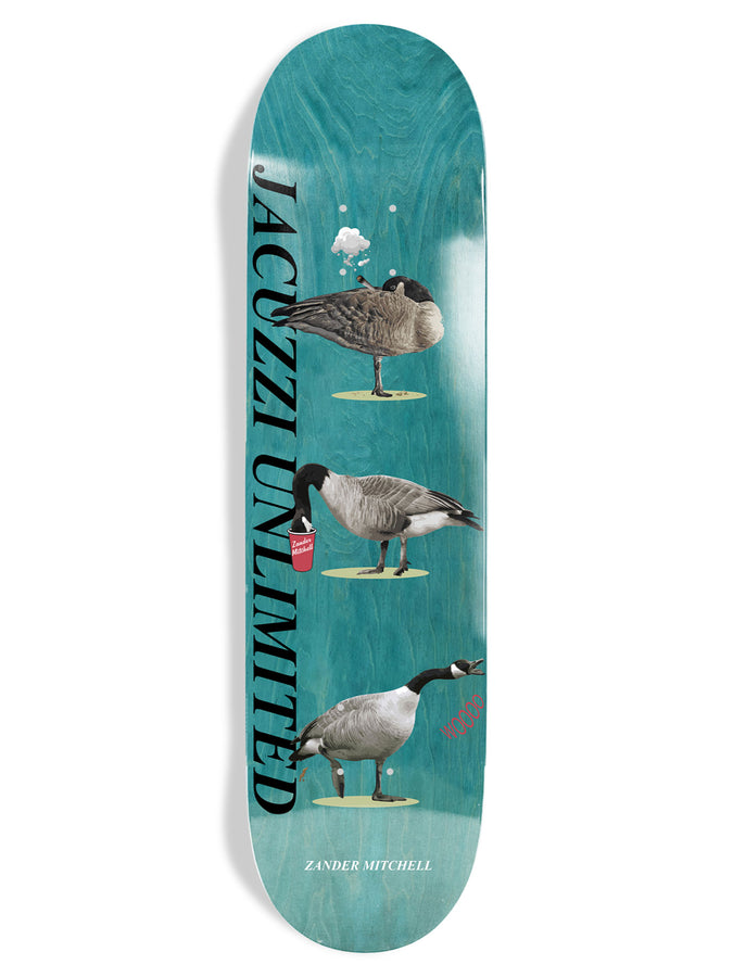 Jacuzzi Ex7 Mitchell Geese 8.25’’ & 8.5’’ Skateboard Deck | TEAL