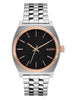 Nixon Time Teller Silver/Pink Gold/Black Watches