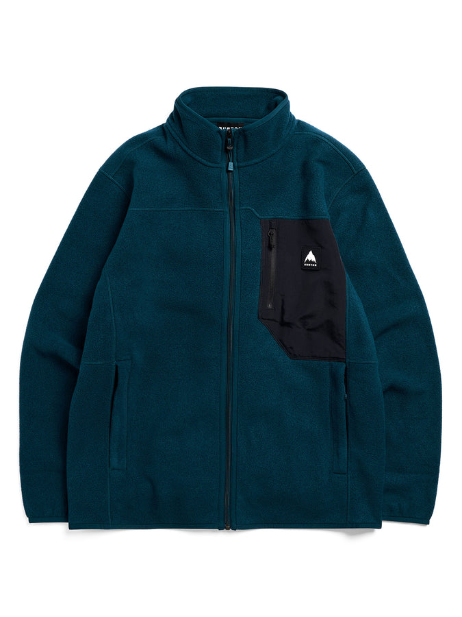 Burton Cinder Full Zip Fleece Fall 2026 | ATLANTIC TEAL (E9K)