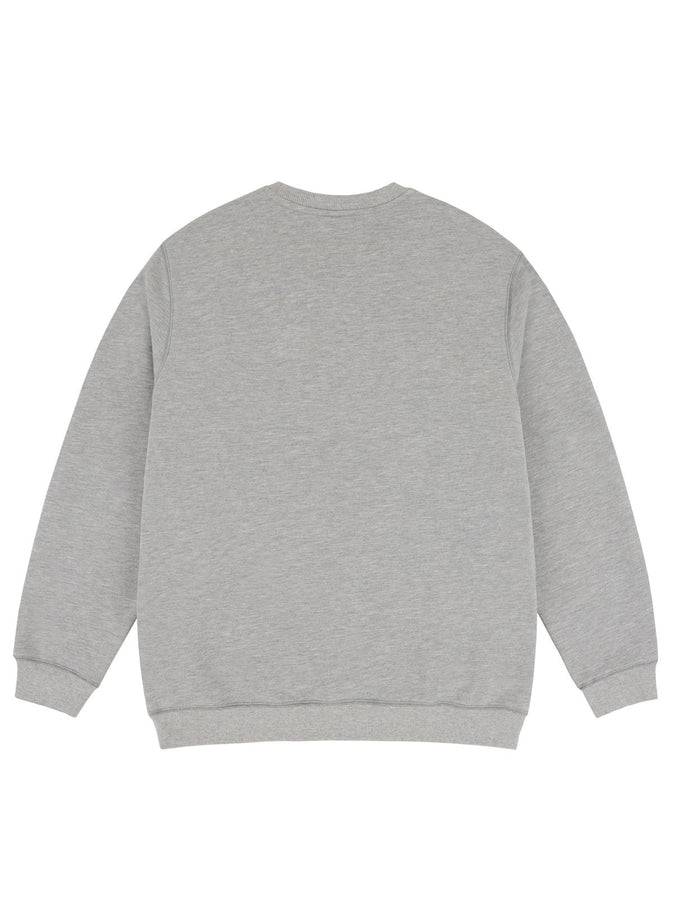 Chain To Bank Underground Piracy Crewneck Sweatshirt Fall 26 | HEATHER GREY