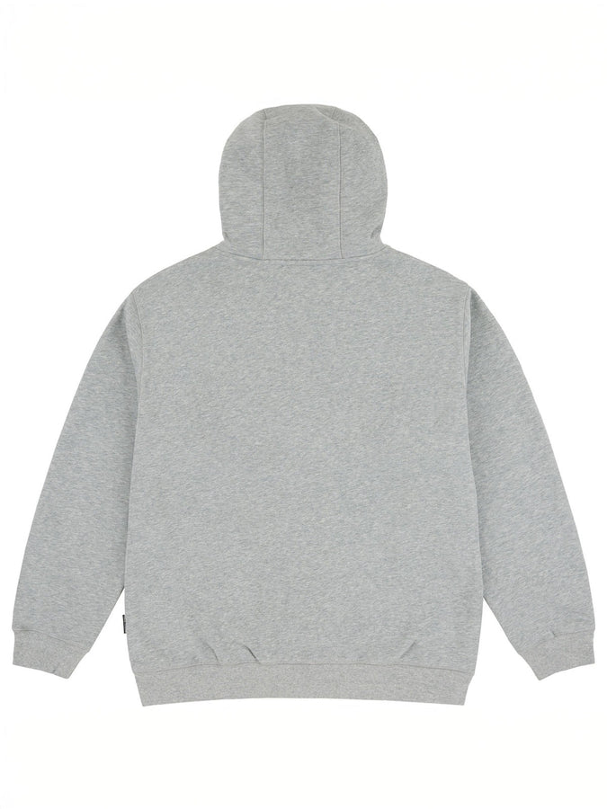 Chain To Bank Zip Corona Laurea Hoodie Fall 2026 | HEATHER GREY