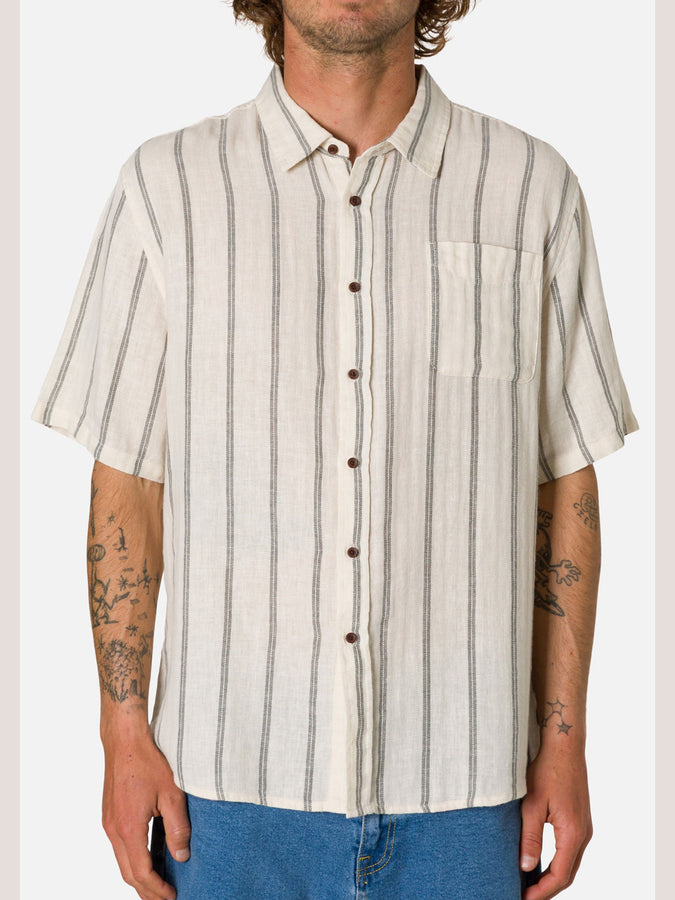 Katin Alan Short Sleeve Buttondown Shirt Spring 2026 | GUNMETAL