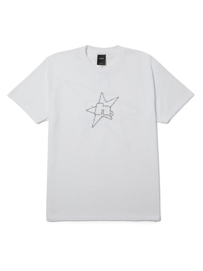 Huf H Star Astral T-Shirt Spring 2026 | WHITE