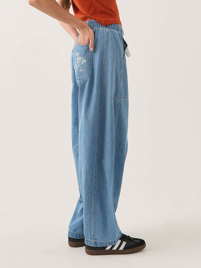 Brixton Utility Everyday Barrel Light Stone Wash Jeans Fall 2026 | LIGHT STONE WASH
