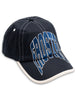 Frosted Embroidery Strapback Hat