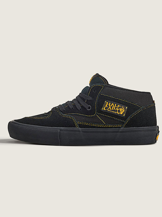 Vans Half Cab Black/Mustard Shoes Summer 2026 | BLACK/MUSTARD (BLN)