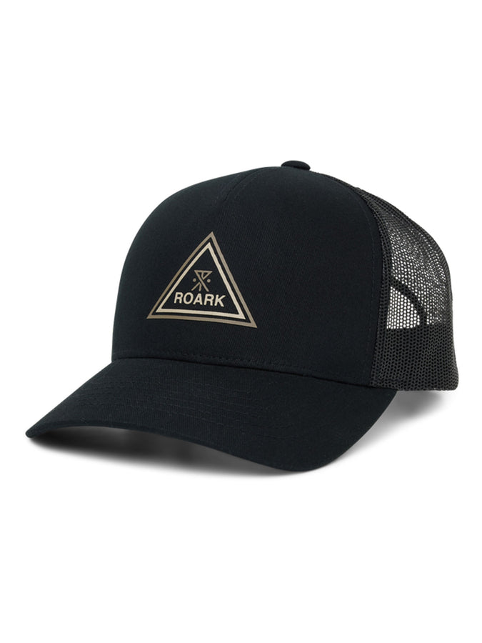 Roark Station Trucker Tricamp Hat | BLACK (BLK)