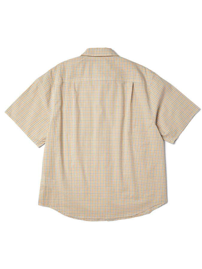 Huf H Star Plaid Short Sleeve Buttondown Shirt Spring 2026 | PUTTY