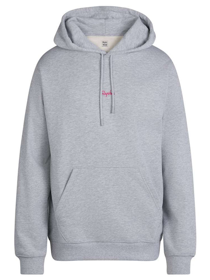 Rapha Cotton Hoodie Fall 2026 | GREY/HIGH VIS PINK