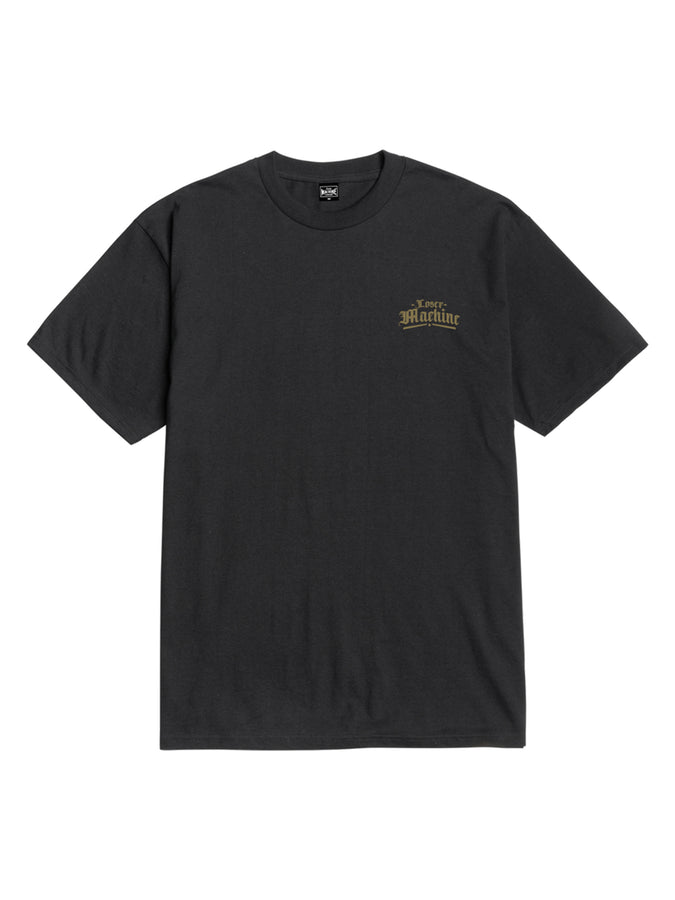 Loser Machine Rose Brush T-Shirt Summer 2026 | BLACK