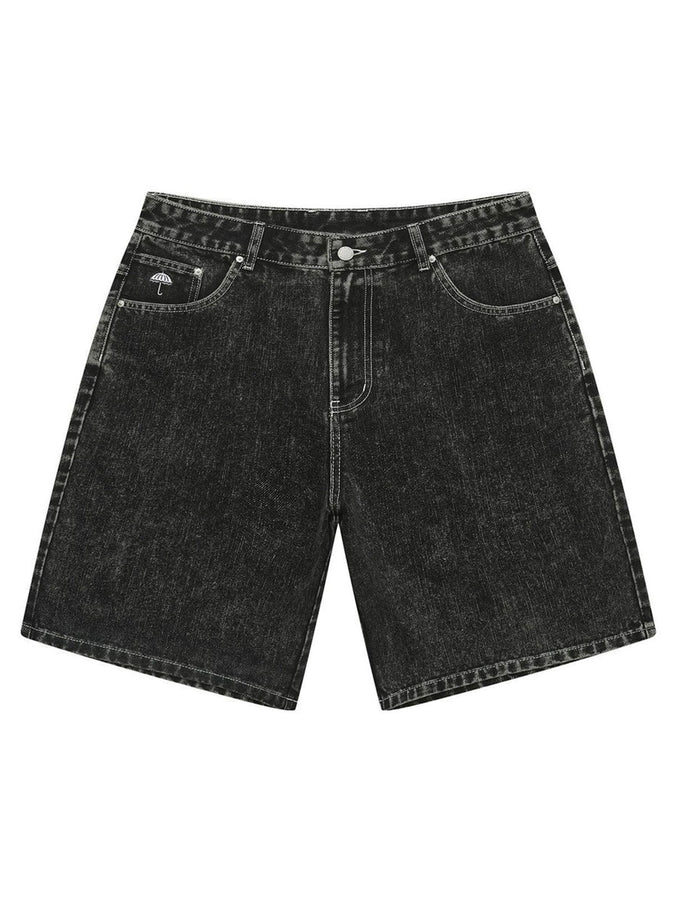 Hélas Dieu Grec Denim Shorts Spring 2026 | WASHED BLACK
