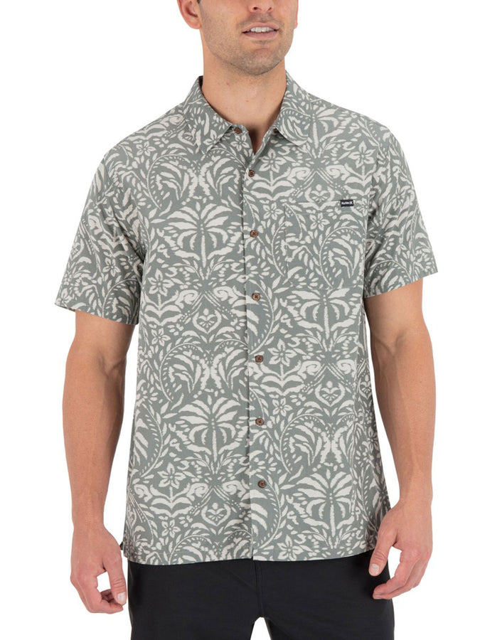 Hurley Rincon Aero Short Sleeve Buttondown Shirt Spring 2026 | GREAT WHITE (021)