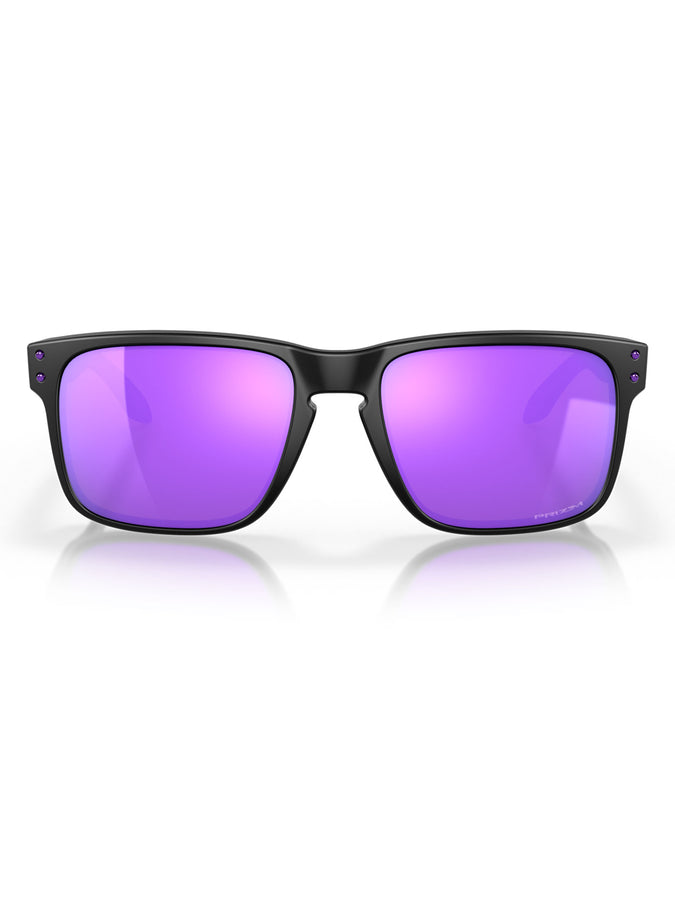 Oakley Holbrook Matte Black/Prizm Violet Sunglasses | MATTE BLACK/PRIZM VIOLET