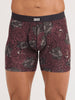 Saxx Vibe Xtra Soft Comfort Smoking Jacket Huckleberry Boxer
