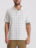 Roark Crosswinds Ecru S/S Buttondown Shirt Summer 2026