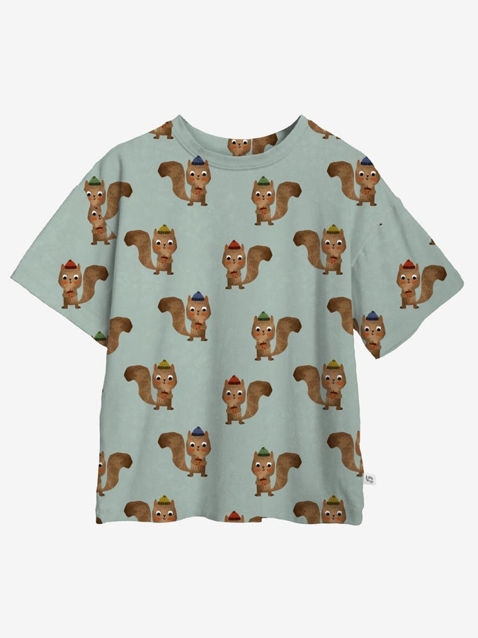 Little Yogi Little Squirrel T-Shirt (Kids 2-7) Fall 2026 | SEA BREEZE