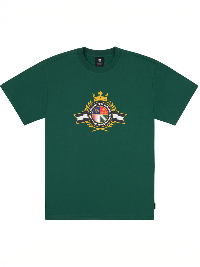 Chain To Bank Ctb Of the Americas T-Shirt Fall 2026 | GREEN