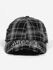 Wasted Paris Tartan Strapback Hat