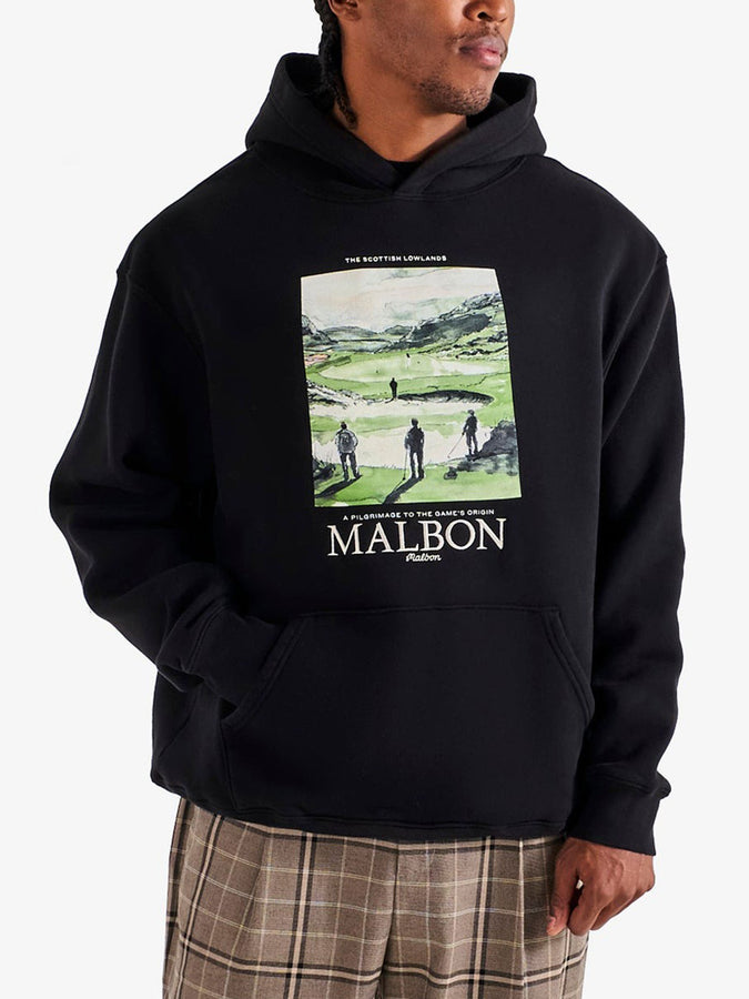 Malbon Fesque Lowland Hoodie Holiday 2025 | BLACK