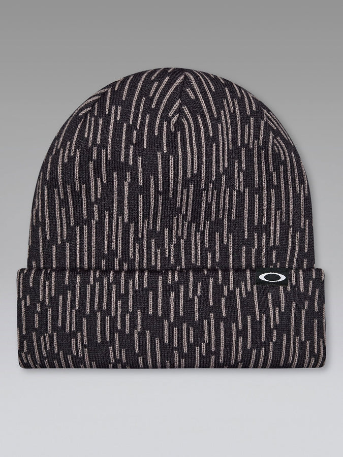 Oakley Fleece-Lined Graphic Beanie | RAIN CAMO BLACK (04L)