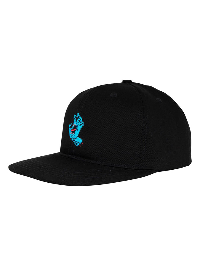 Santa Cruz Screaming Hand Snapback Hat Fall 2026 | BLACK