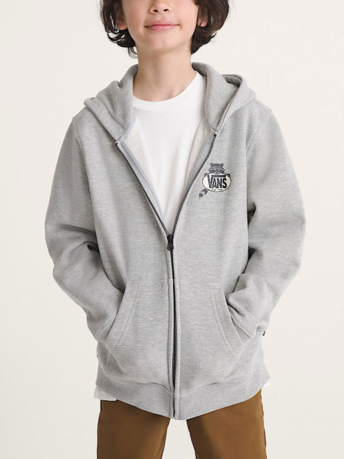 Vans Zip Dumpster Racoon Hoodie Fall 2026 | CEMENT HEATHER (02F)