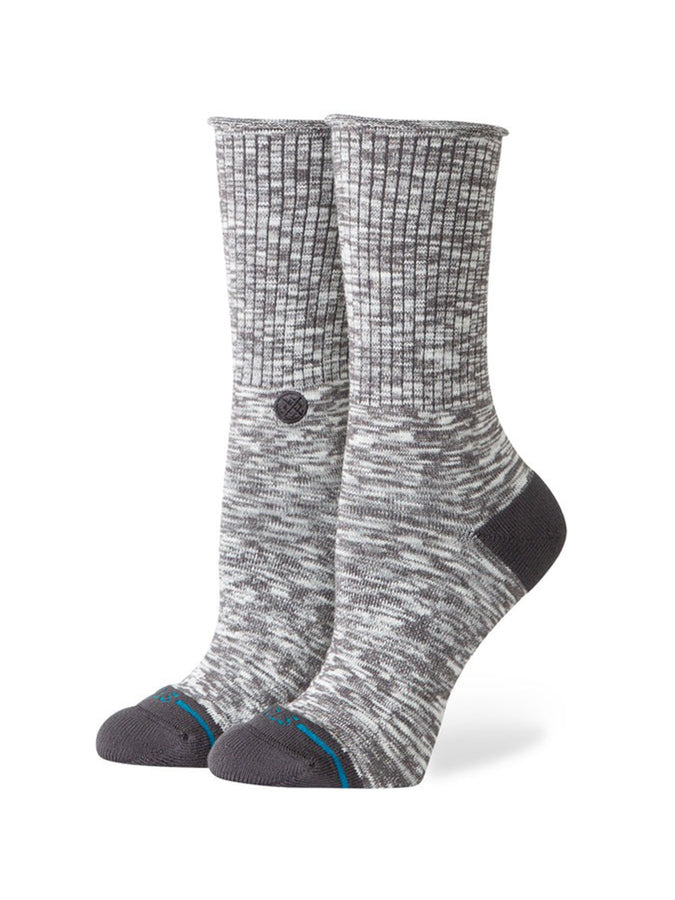 Stance Rolled Slub Socks | DARK GREY (DAG)