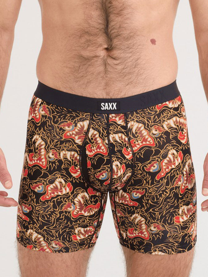 Saxx Vibe Xtra Soft Comfort Howl Black Boxer | HOWL BLACK (HLB)