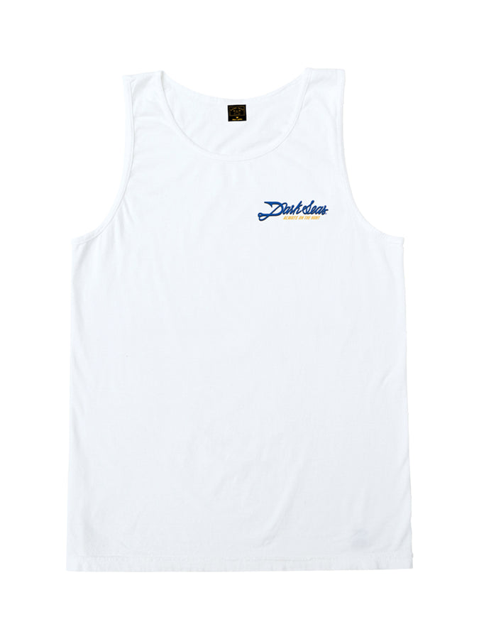 Dark Seas Reel Legends Tank Top Summer 2026 | WHITE