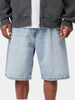 Carhartt Wip Landon Blue Heavy Worn Bleached Shorts Summer 2026