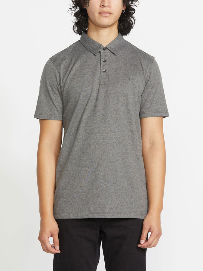 Volcom Wowzer Short Sleeve Polo Fall 2026 | STEALTH (STH)