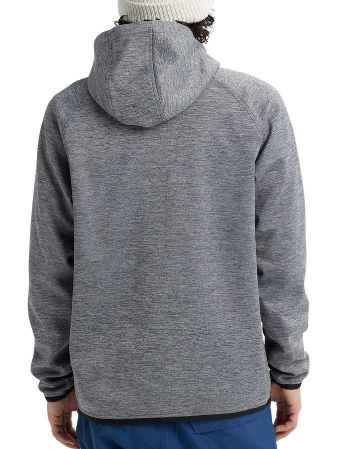 Burton Crown Weatherproof Zip Hoodie Fall 2026 | TRUE BLACK HEATHER (A30)