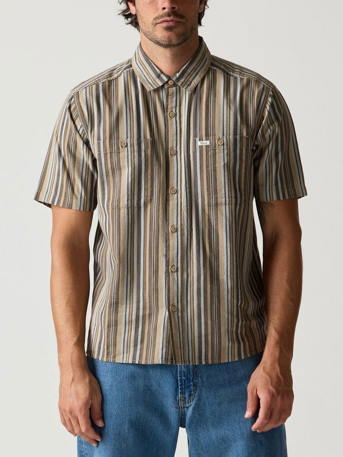 Rvca Talum Short Sleeve Buttondown Shirt Fall 2026 | BLUE (BLU)