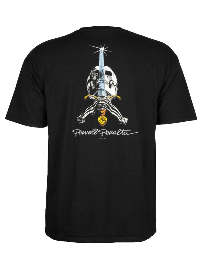 Powell Perelta Skull & Sword T-Shirt Spring 2026 | BLACK