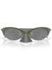 Oakley Plantaris Matte Moss Green/Prizm Black Sunglasses