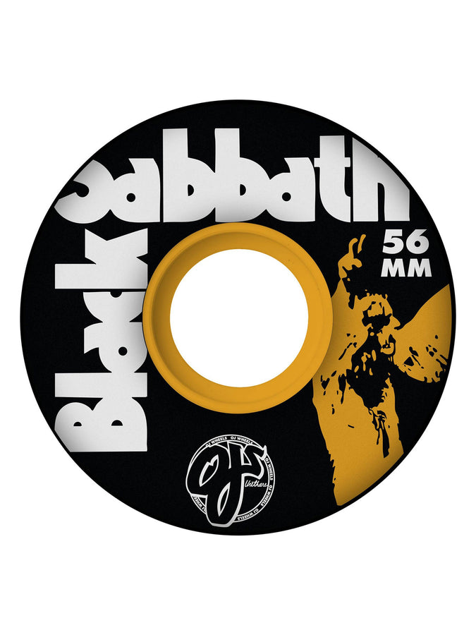 Oj's Vol x 4 Black Sabbath Keyframe Skateboard Wheels | BLACK