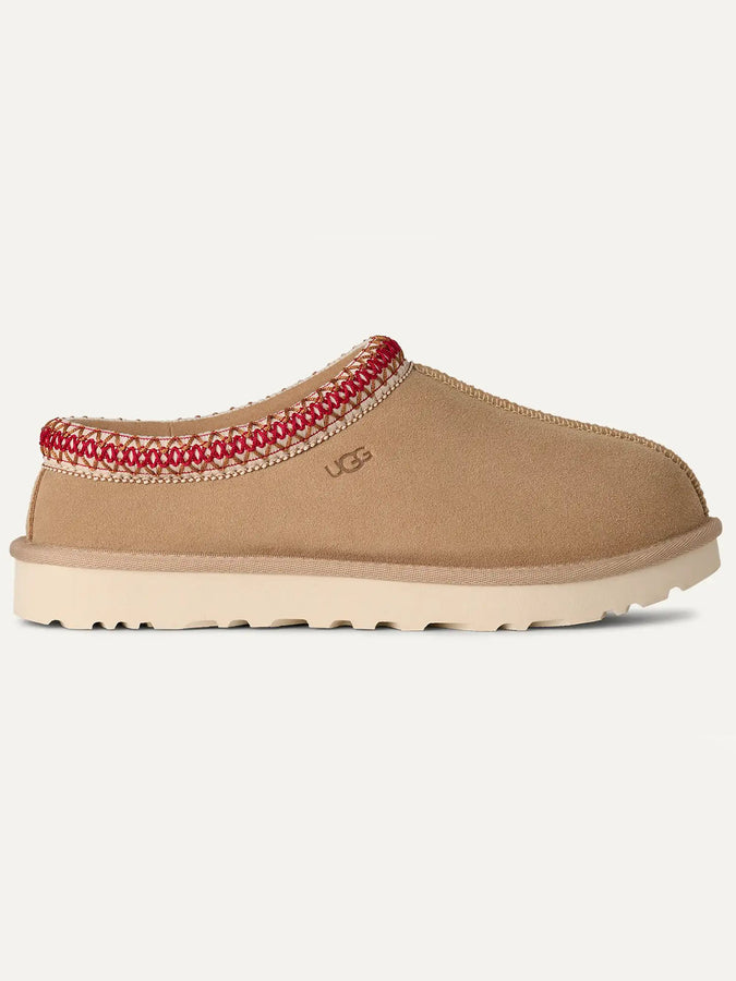 Ugg Tasman II Sand/Dark Cherry Shoes | SAND/DARK CHERRY (SDDR)