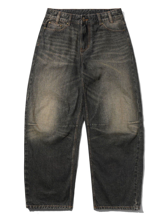 Butter Goods Wide Cut Faded Brown Wash Jeans Fall 2026 | FADED BROWN WASH