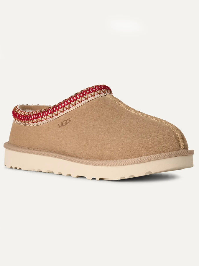 Ugg Tasman II Sand/Dark Cherry Shoes | SAND/DARK CHERRY (SDDR)